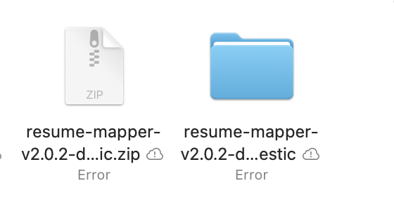 解压 zip 后的文件夹结构截图